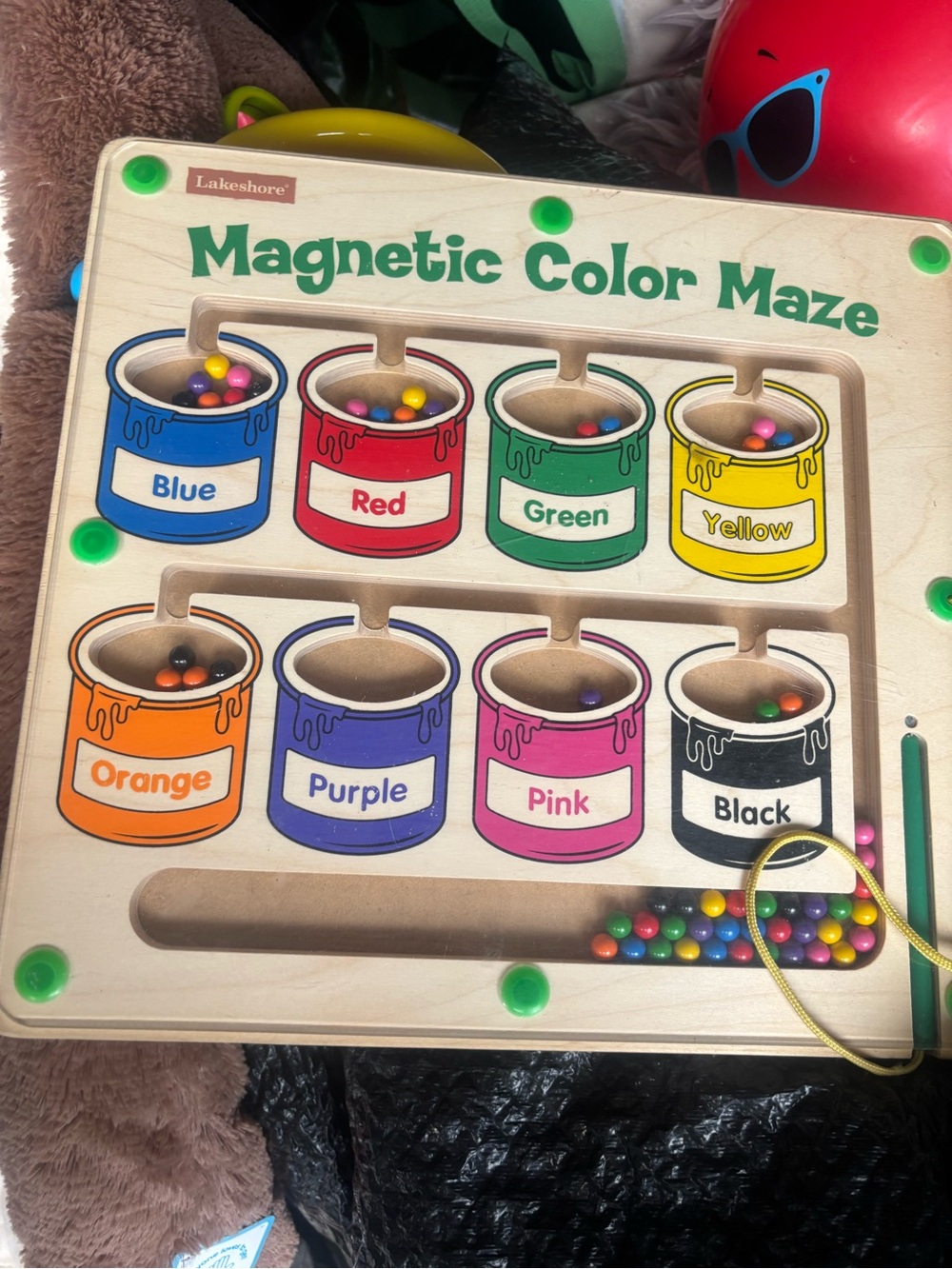 Magnetic Color Maze - Educational Color Sorting Toy